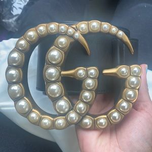 Gucci Pearl Belt